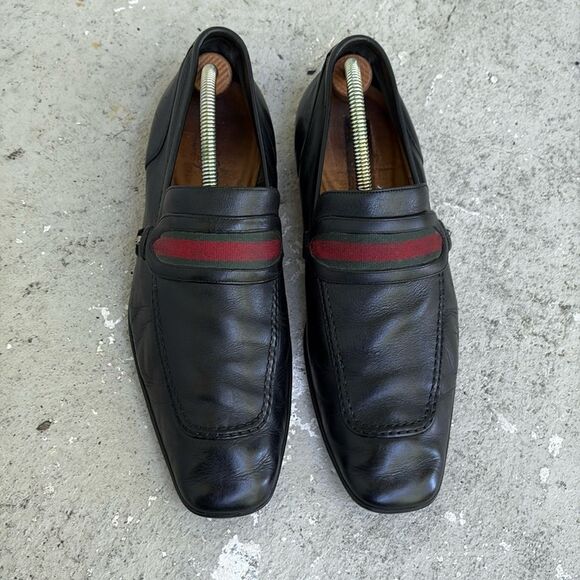 Gucci leather loafers - Picture 1 of 12